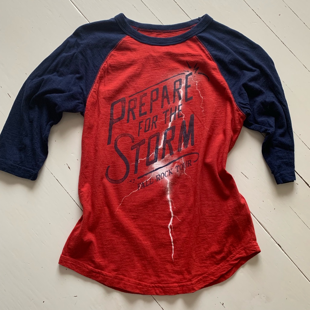Cherokee 3/4 Sleeve Baseball T-Shirt M (8-10)